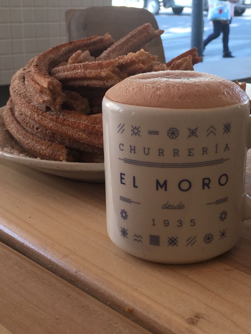 Churros at El Moro