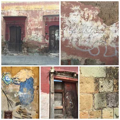 Textures and colors of Oaxaca