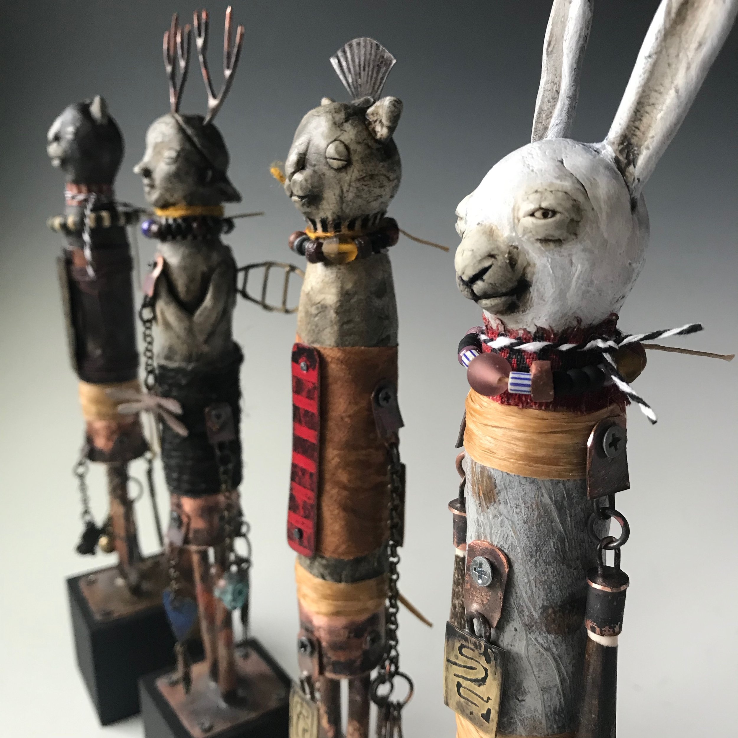 CREATING TOTEMS WITH MORGAN BRIG