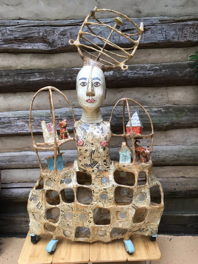 PAPIER MACHE MAGIC WITH TIFFANY OWNBEY