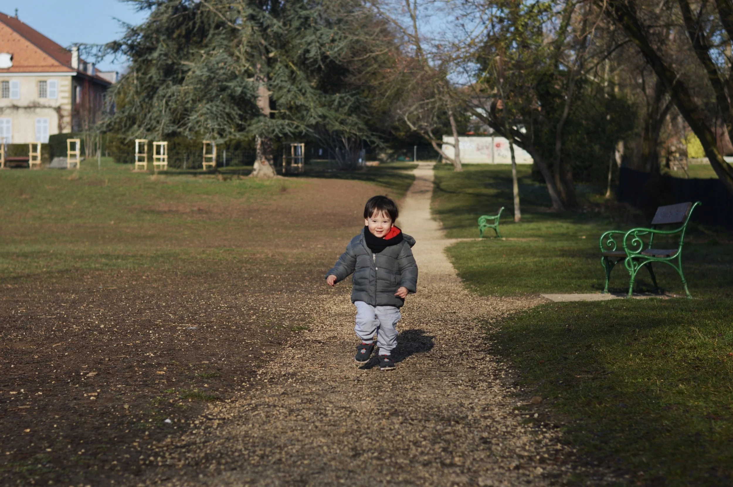 Parc Lullin, Genthod - Dog Park and Play Park combo