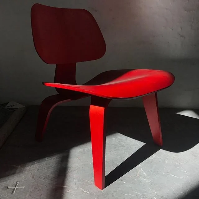 Morning light in the studio .