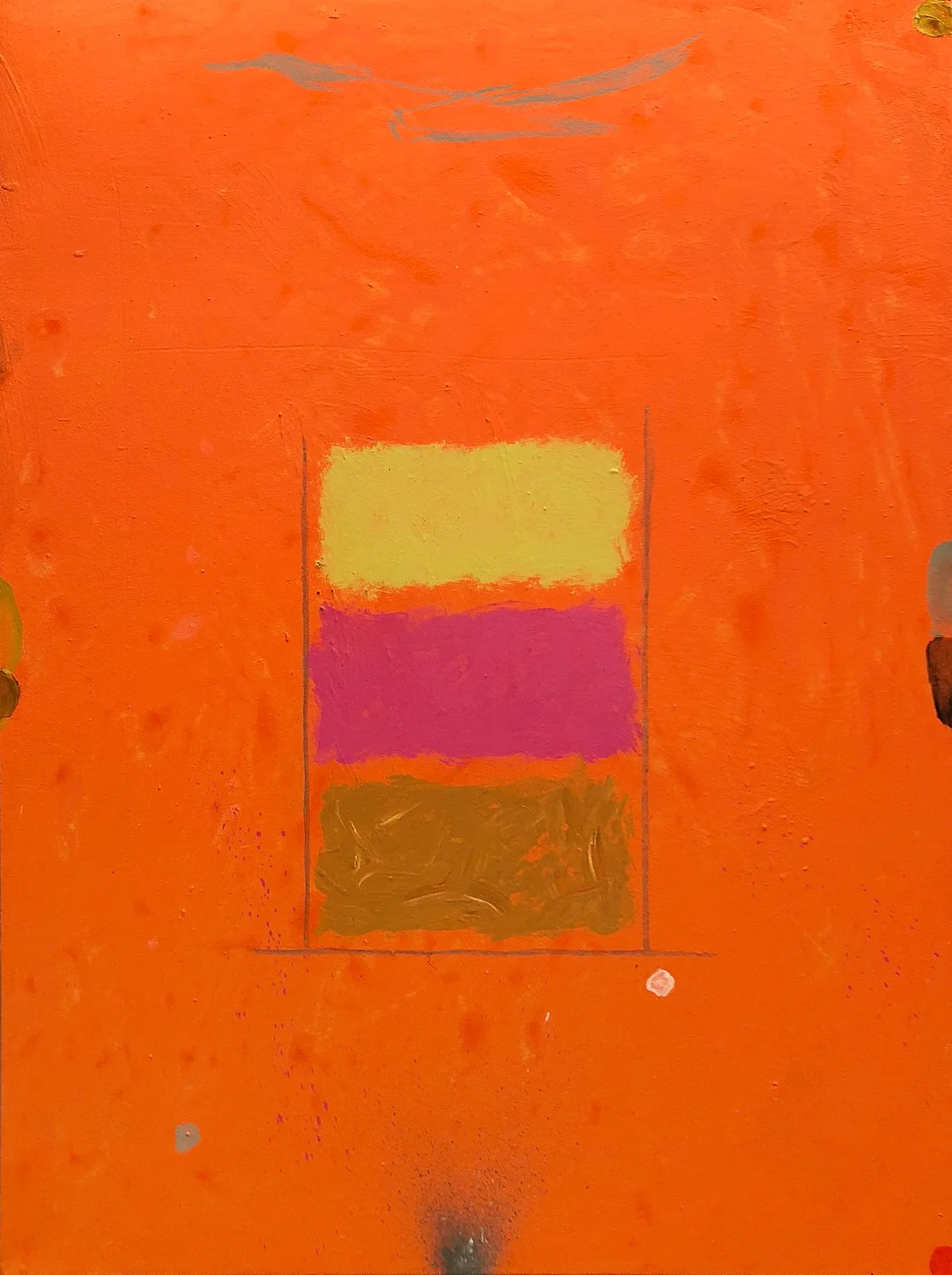 Acrylic on Canvas Framed by the Artist 18” x 24”