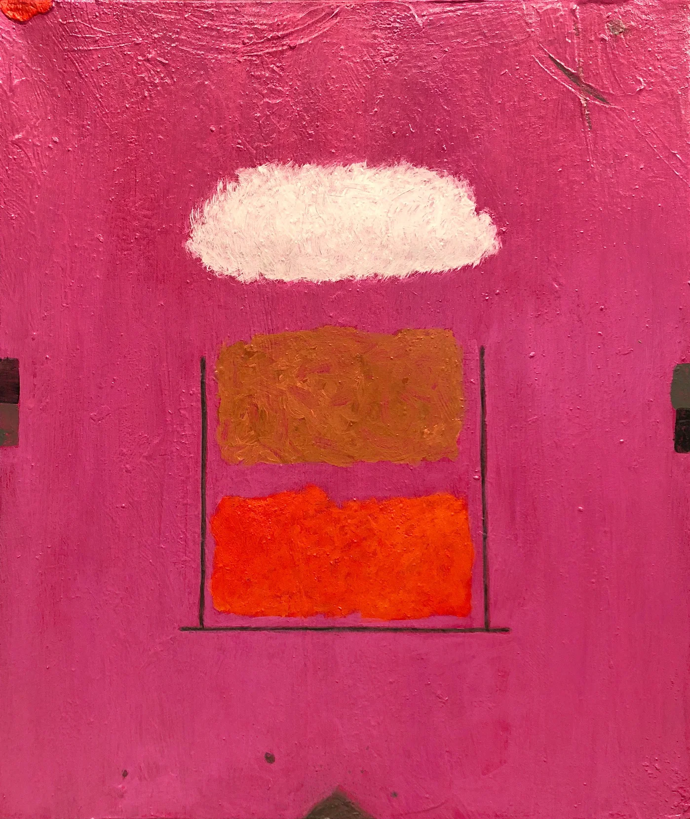 Acrylic on Canvas Framed by the Artist