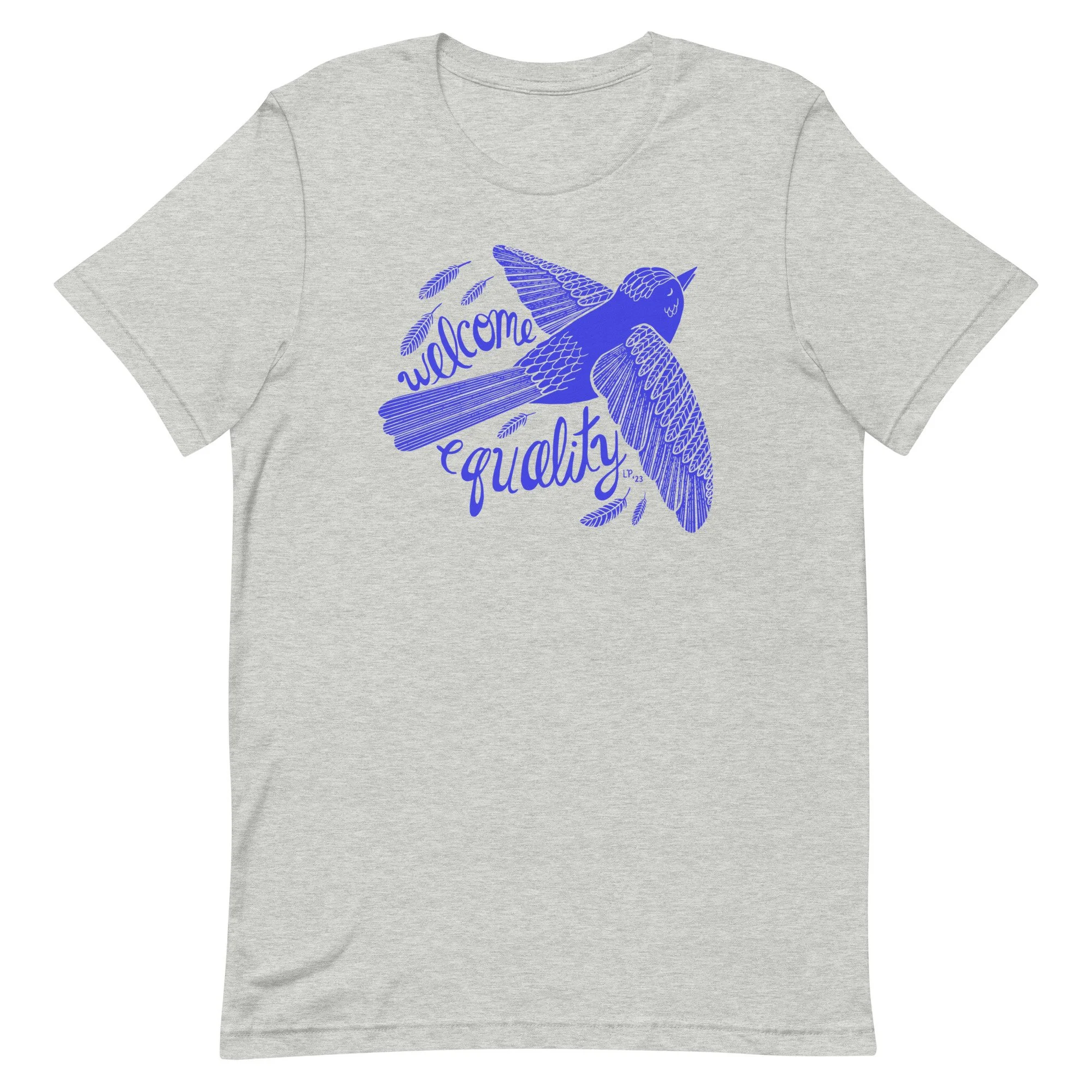 Unisex Equality T-shirt - Heather Gray