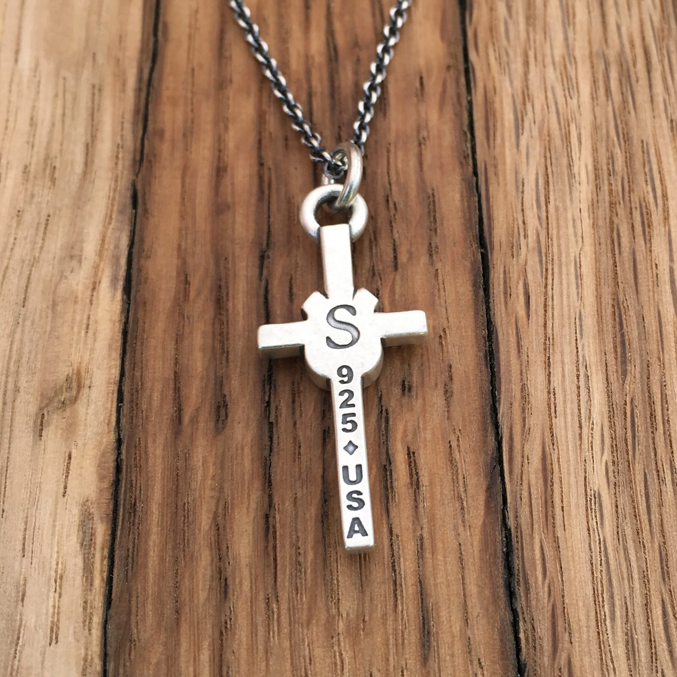 Badge Cross Pendant - 3.JPG