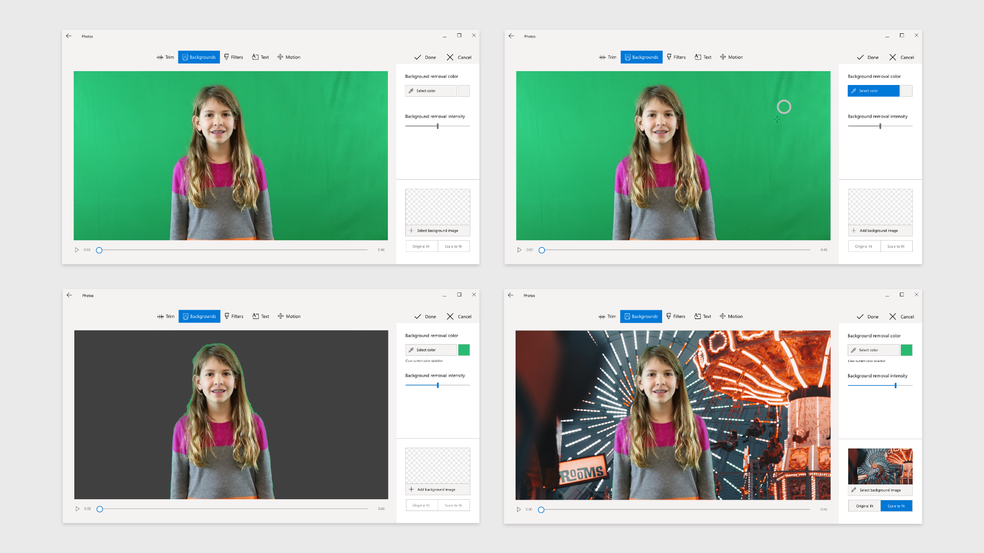 An improved color picker, background image selector, and less creepy open media commons preview content.