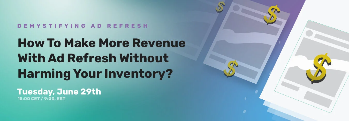 Pubstack: Anuncio de Seminario Web "DESMITIFICANDO EL AD REFRESH"