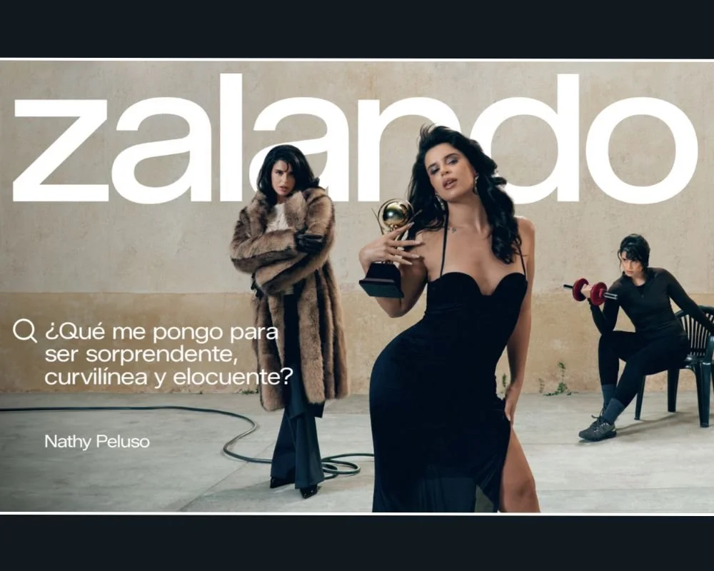 Zalando presenta su campaña “¿Qué me pongo para ser sorprendente, curvilínea y elocuente?” con Nathy Peluso