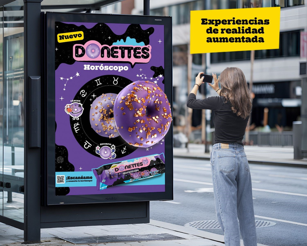 PHD Media y Maramura presentan una campaña de realidad aumentada para Donettes