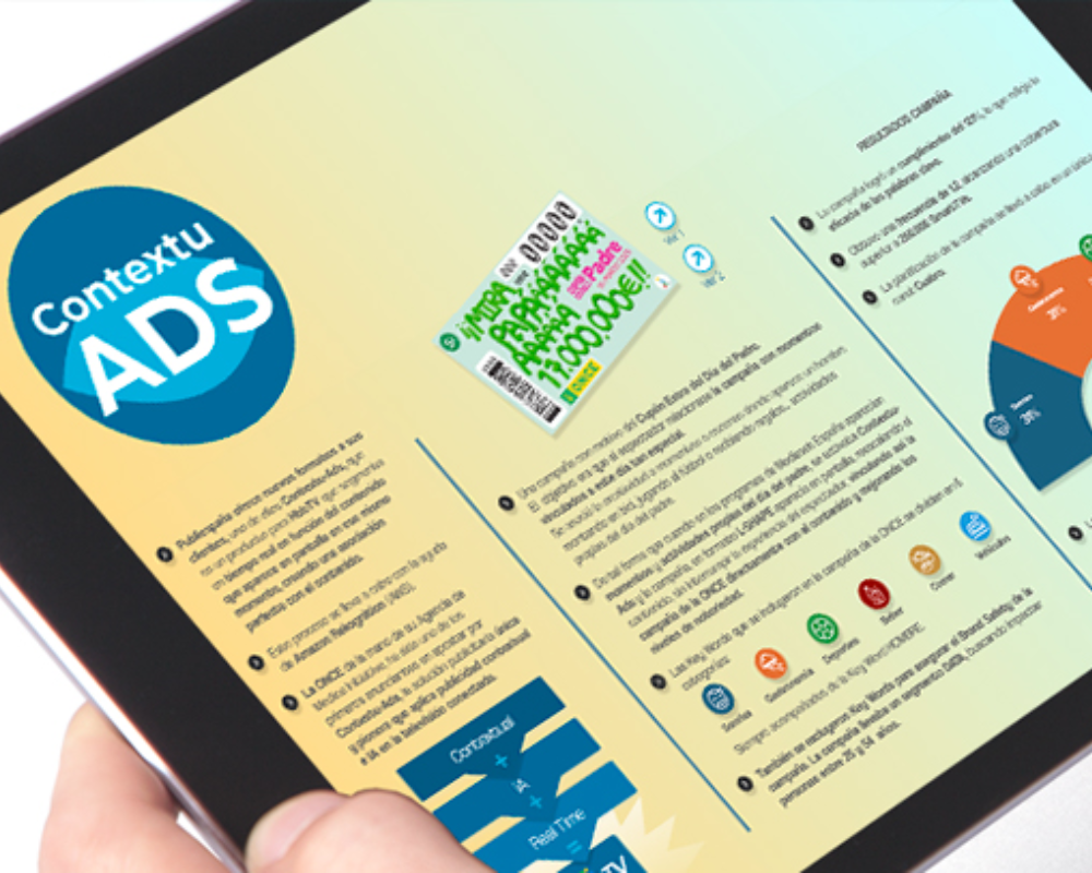 La ONCE impulsa la innovación publicitaria con Contextu-Ads en su campaña del Día del Padre