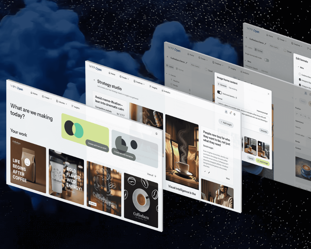 WPP lanza Open Pro, su plataforma de IA para planificar, crear y publicar campañas de forma autónoma