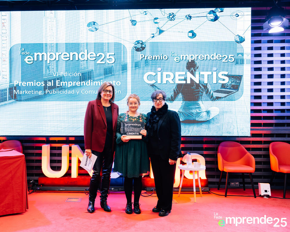 Cirentis se alza como proyecto ganador en los premios ‘La FEDE Emprende 25’