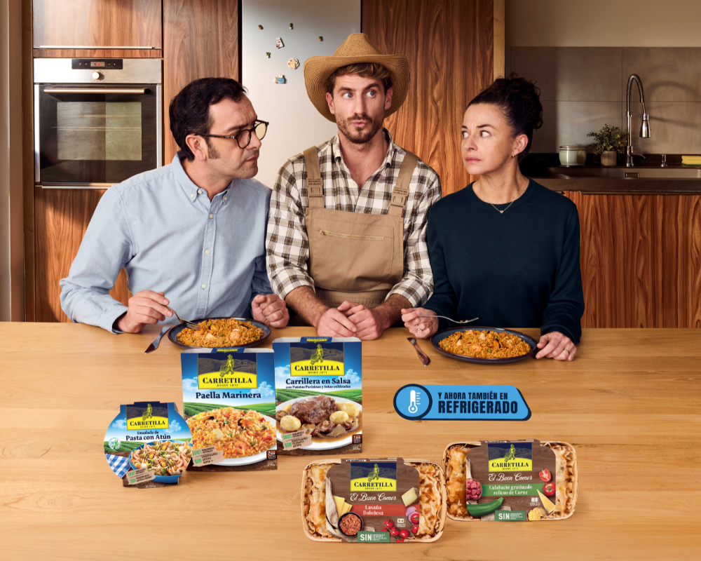 Carretilla ironiza sobre la “infidelidad culinaria” en su nueva campaña