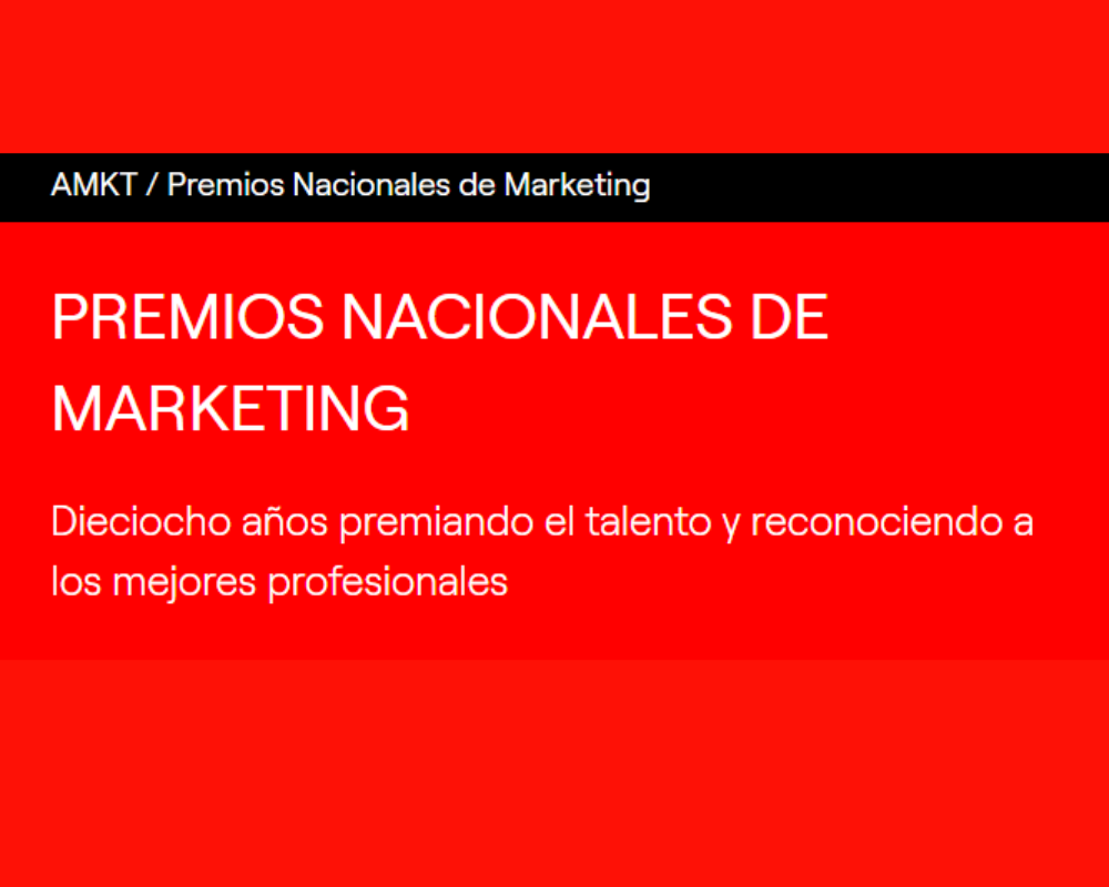 XVIII edición de los  Premios Nacionales de Marketing
