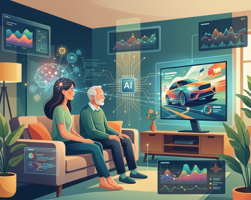 Publiespaña mide la atención publicitaria con un estudio neurocientífico en hogares reales con IA