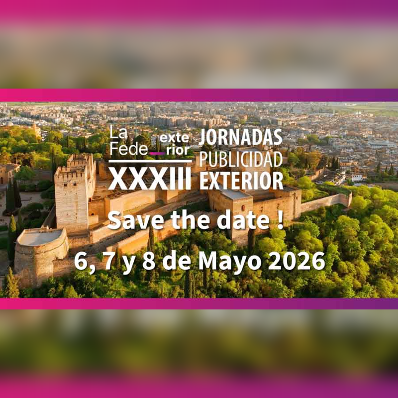 XXXIII Jornadas de Publicidad Exterior 2026
