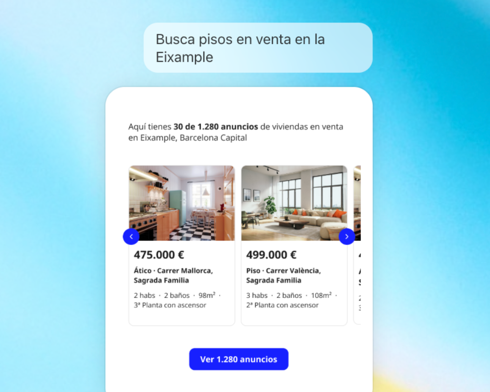 Fotocasa refuerza su apuesta por la IA con una aplicación integrada en ChatGPT