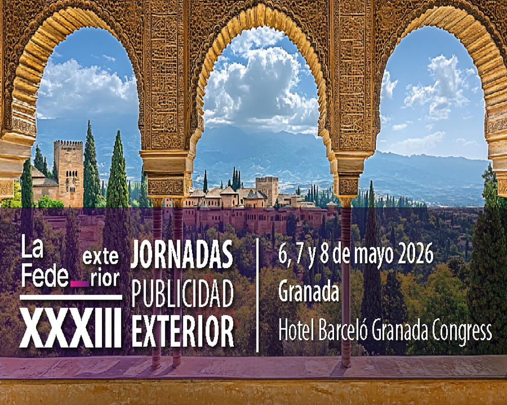 Más de 380 profesionales se darán cita en Granada en las XXXIII Jornadas de Publicidad Exterior