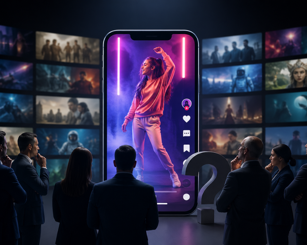 Las plataformas de streaming exploran el vídeo vertical, pero el mercado aún duda de su recorrido real