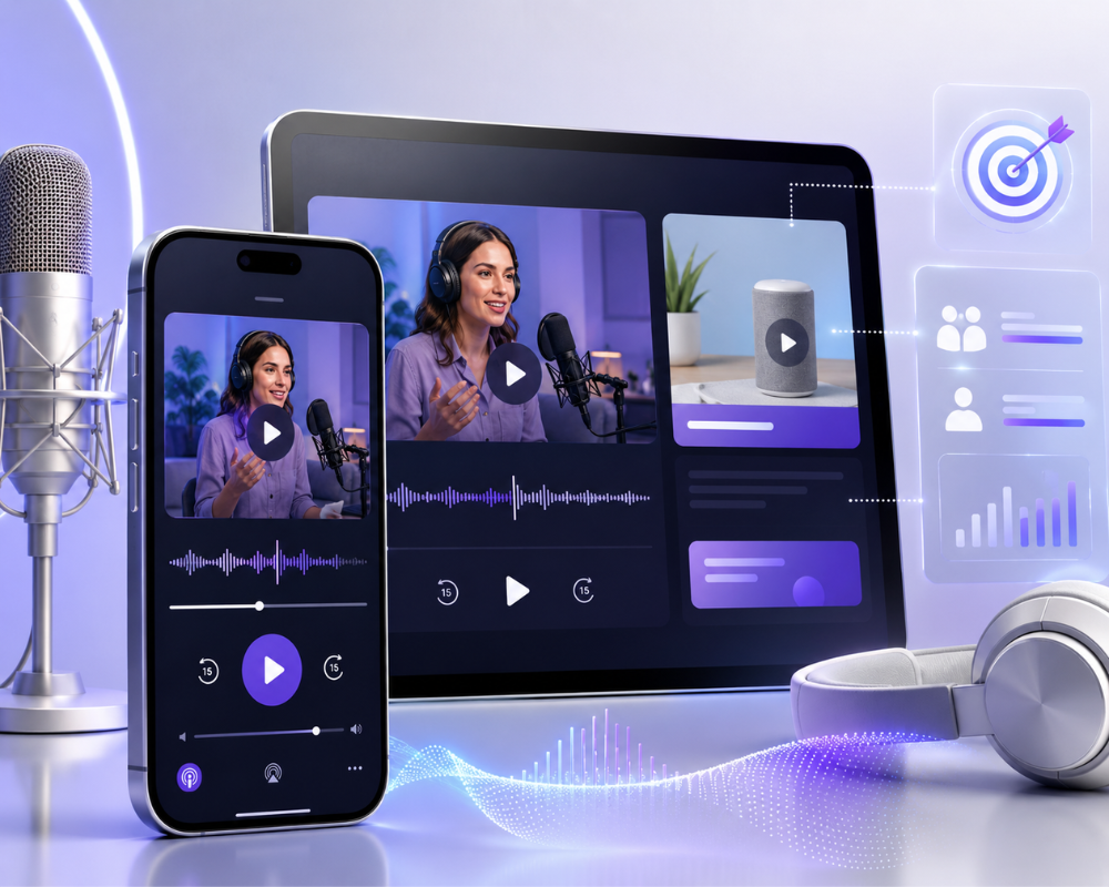 Acast lanza las primeras campañas integradas de vídeo en Apple Podcasts
