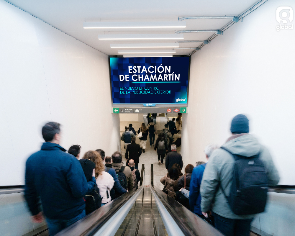 Chamartín se convierte en un nuevo referente para la Publicidad Exterior en España