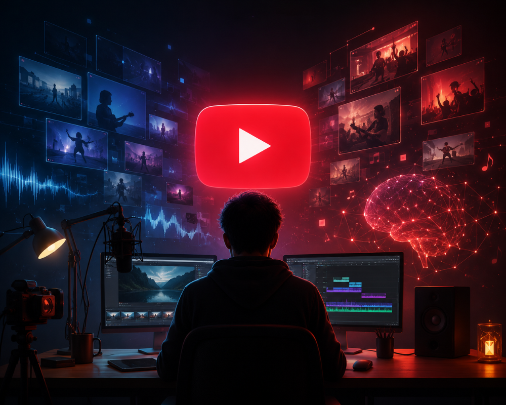 El impulso de YouTube al remix con IA abre un problema de fondo en la economía de creador