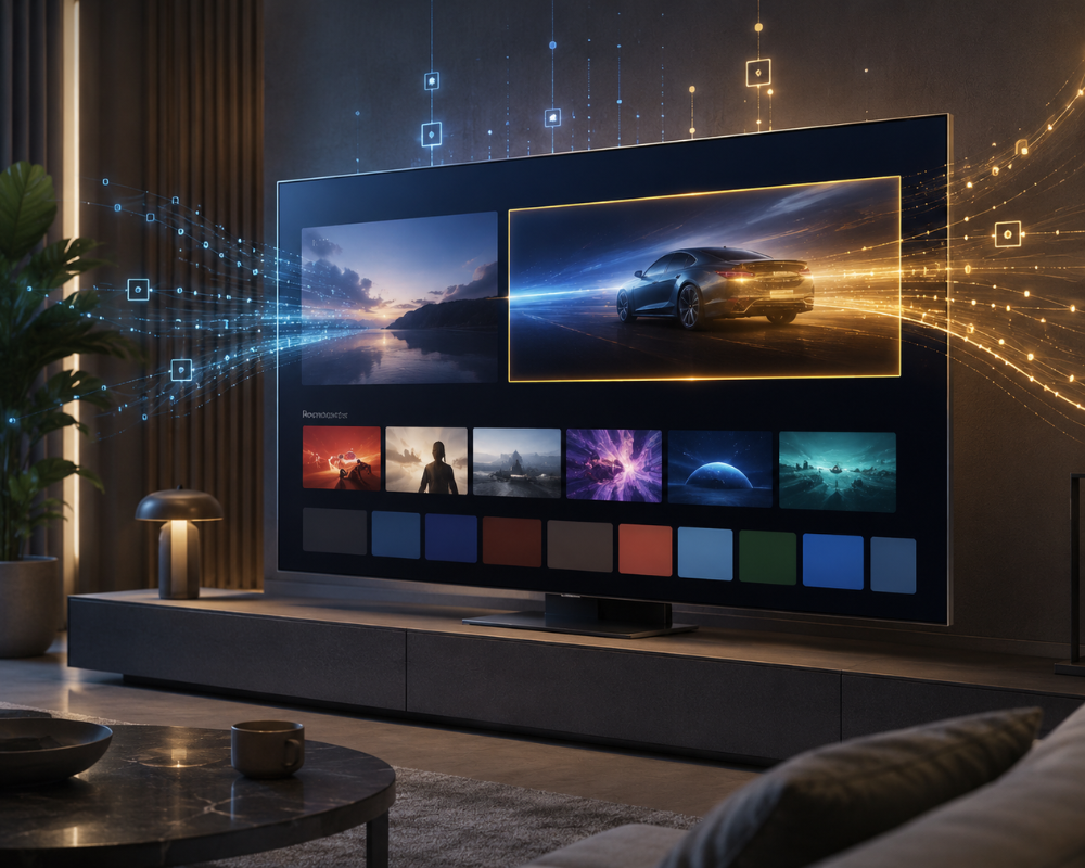 Samsung abrirá programáticamente los anuncios de la home screen de sus televisores