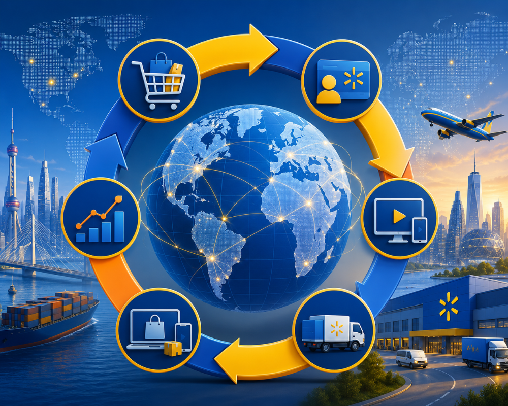 Walmart lleva a escala global el flywheel que tanto recuerda al de Amazon