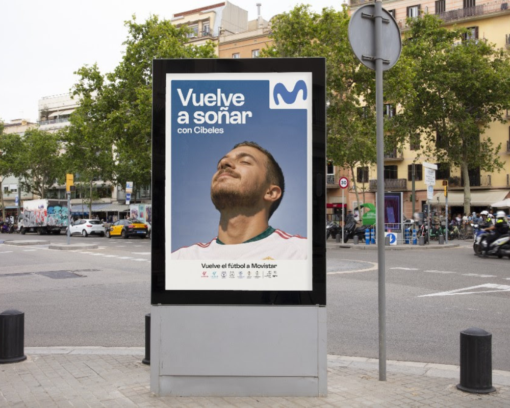 Movistar personaliza su nueva campaña de fútbol para los clubes de Primera y Segunda División