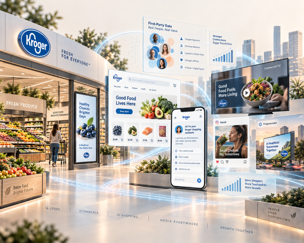 Kroger impulsa su negocio de Retail Media tras aumentar un 24% su beneficio publicitario