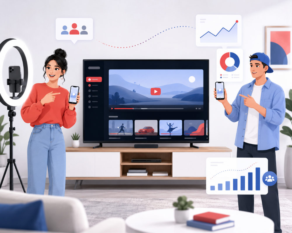 YouTube pide ayuda a los influencers para que vendan su "relato de TV", denotando que quizá tienen un problema de posicionamiento