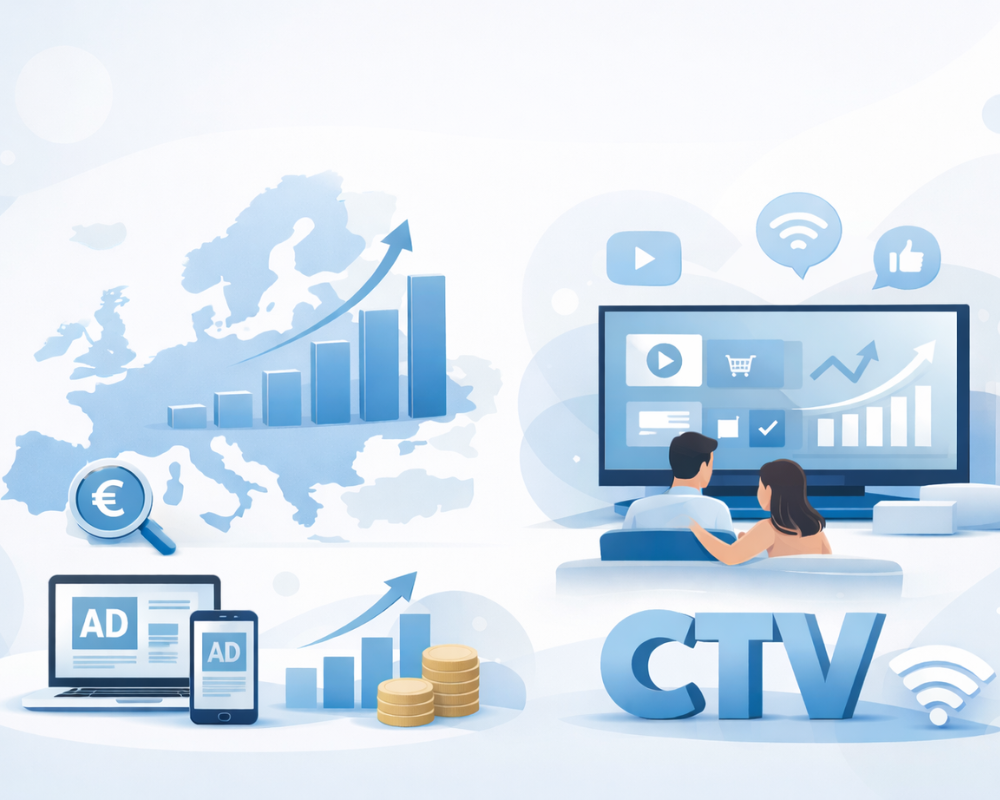 Publicidad digital en Europa: crecimiento sólido pese a desafíos de confianza y medición