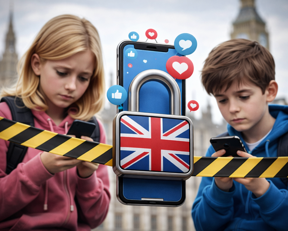 El Gobierno Británico consulta a sus ciudadanos si tiene sentido limitar el acceso de menores a redes sociales
