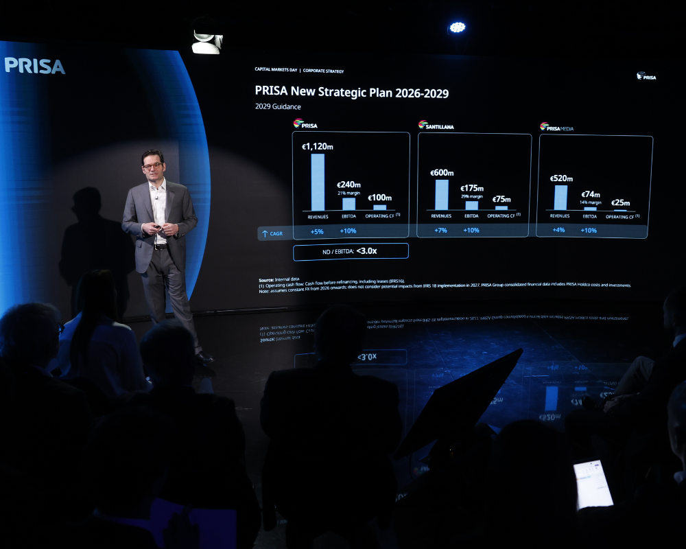 Nuevas audiencias, impulso audiovisual y multiplataforma y una publicidad digital potenciada por data, la nueva estrategia de PRISA Media