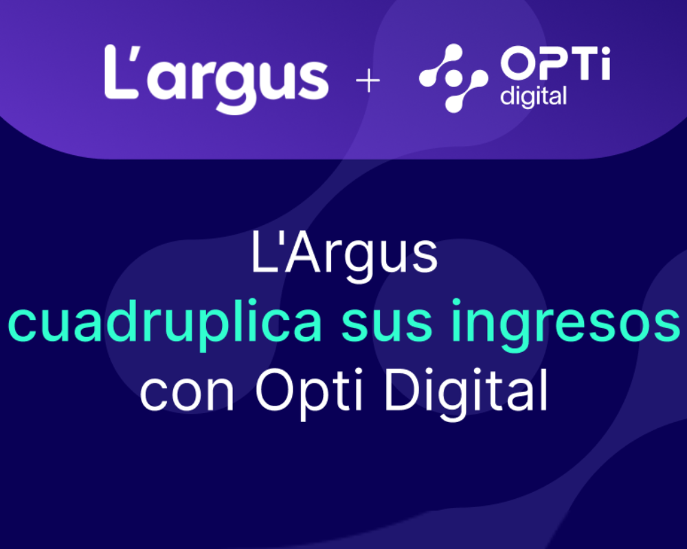 L'Argus cuadruplica sus ingresos por página con Opti Digital