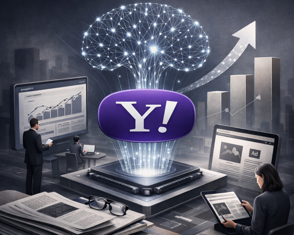 Yahoo busca su sitio en la IA defendiendo el tráfico hacia los publishers