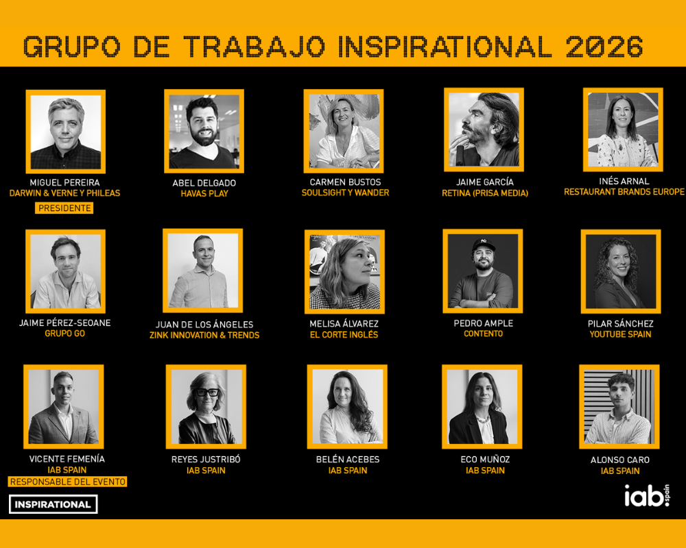 IAB Spain anuncia el Grupo de Trabajo encargado de Inspirational’26