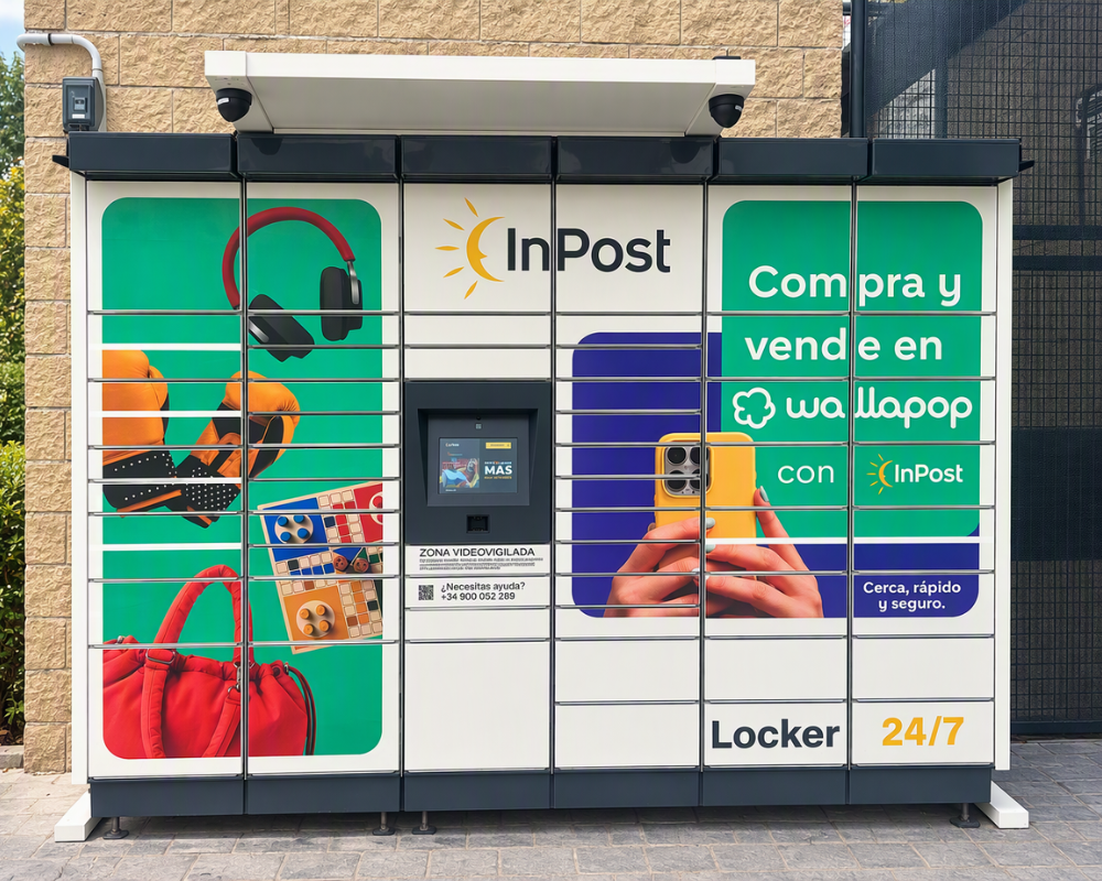 InPost y Wallapop lanzan una campaña de exterior en Lockers y furgonetas