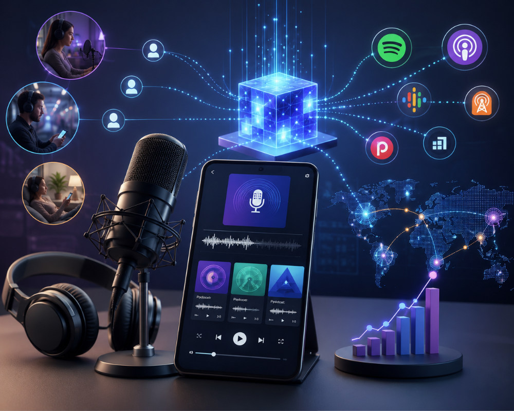 IAS lanza la optimización pre-bid por episodio para podcasts dentro y fuera de Spotify a través de The Trade Desk