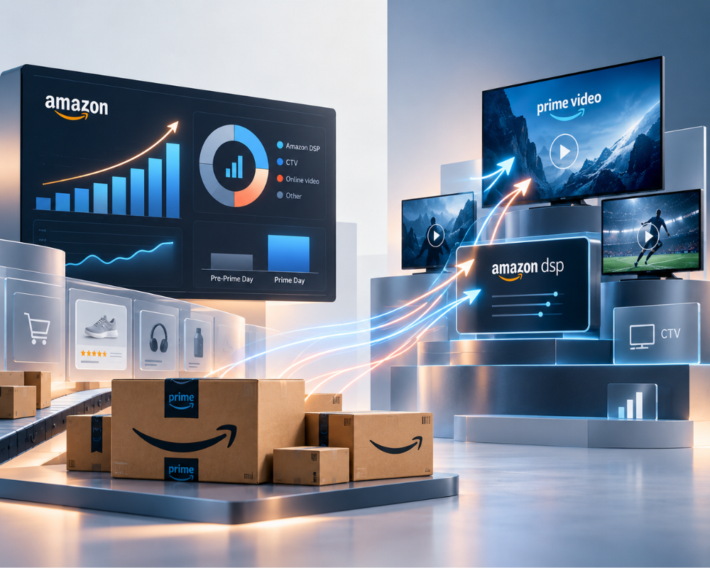 La inversión en vídeo y DSP de Amazon crece durante la ‘fiesta de Ofertas Prime’ pese a la incertidumbre económica