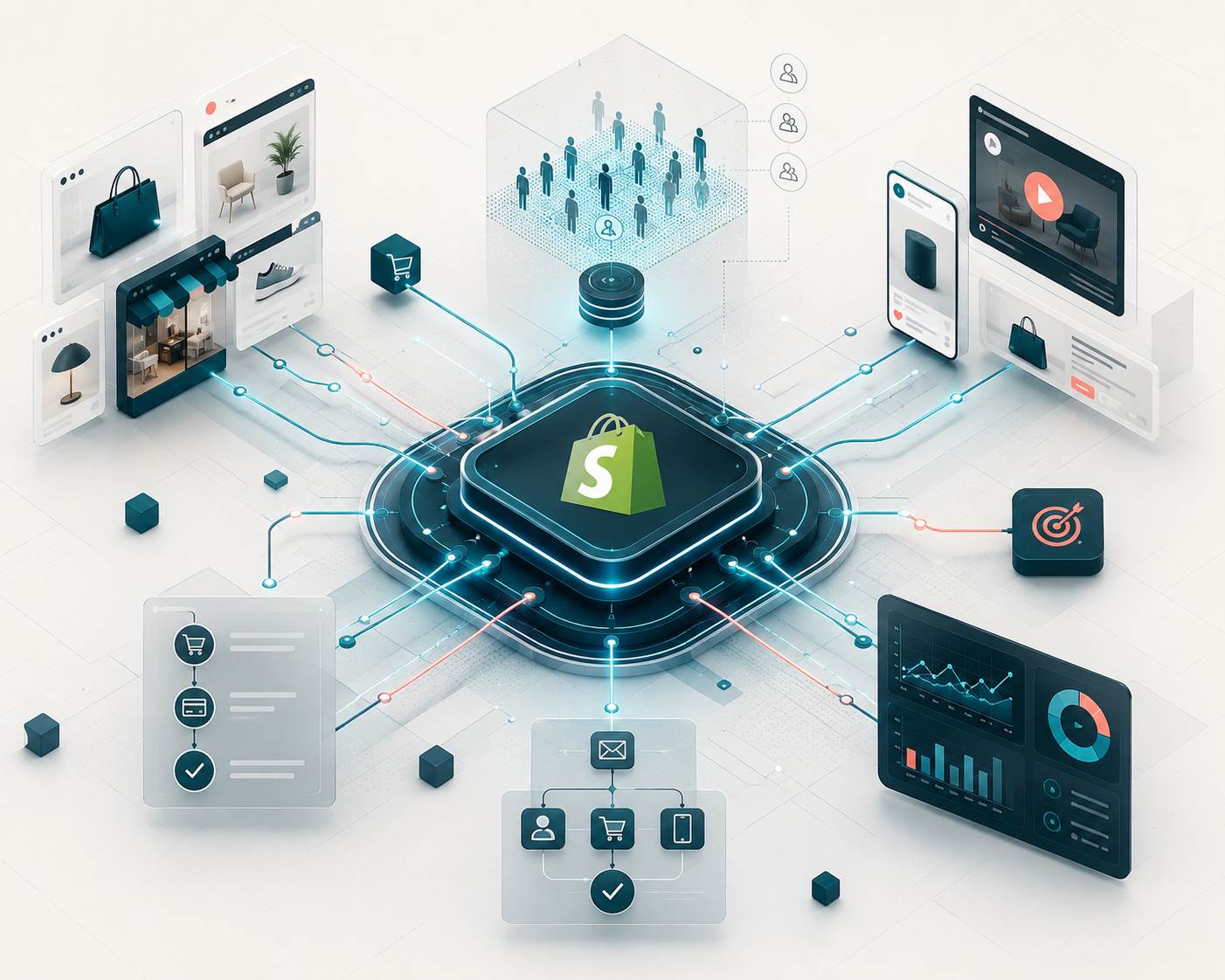 Shopify no quiere ser una empresa AdTech sino el sistema operativo publicitario del commerce