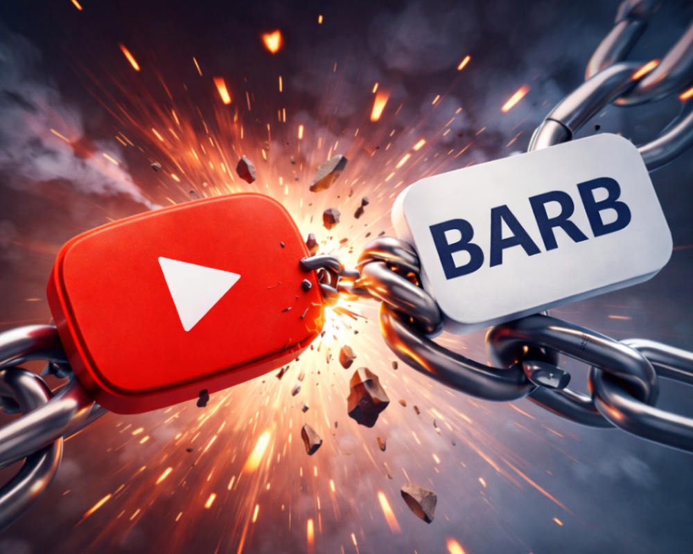 YouTube se baja del estándar BARB: cuando la “TV” de las plataformas se somete a auditoría