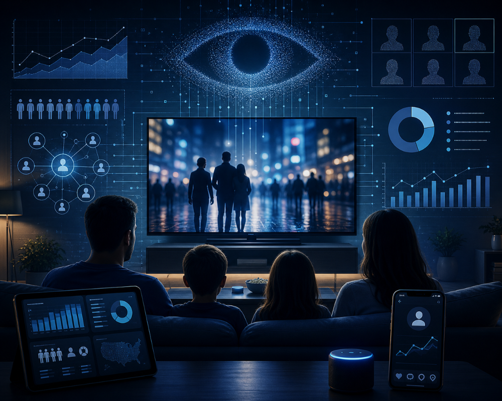 La capa de datos que hace tan atractiva a CTV se parece cada vez menos a medición y cada vez más a vigilancia