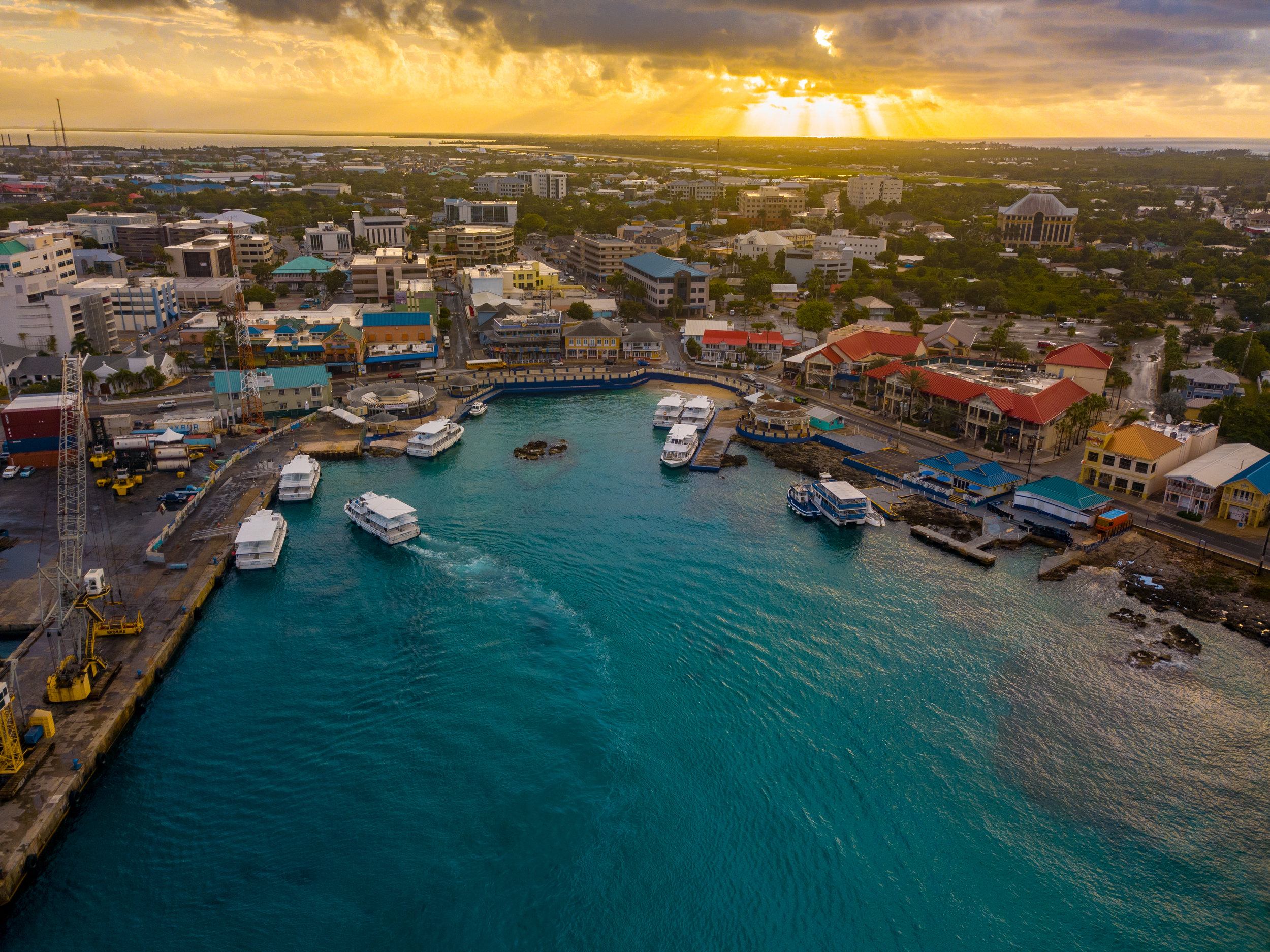 George Town Harbour, Grand Cayman, Cayman Islands
