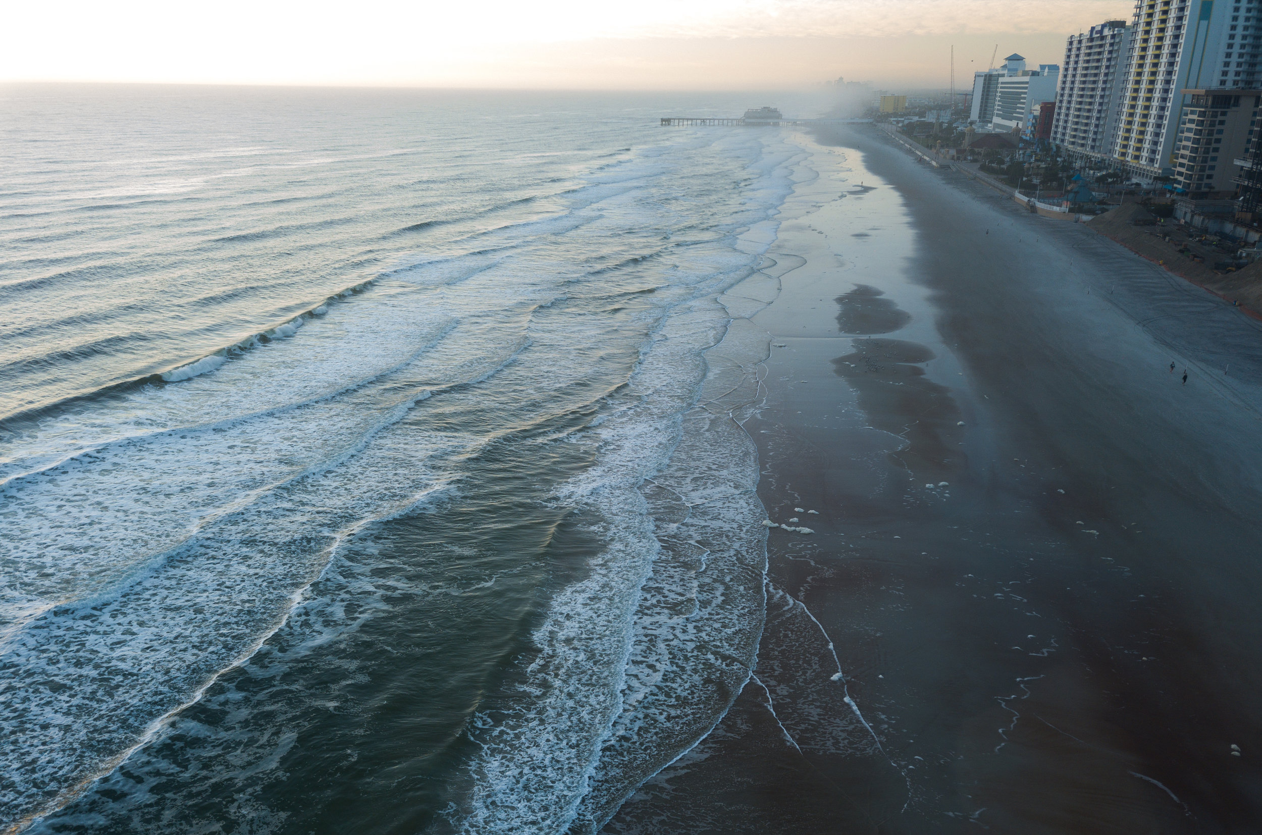 Early Morning Beach Walk - Daytona Beach FL