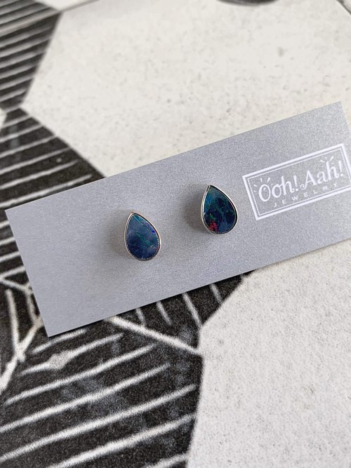 All The Colors Rainbow Topaz Silver Earrings | New Mexico Jewelry Stores | Albuquerque | Earrings — Silver Earrings | Ooh! aah! Jewelry