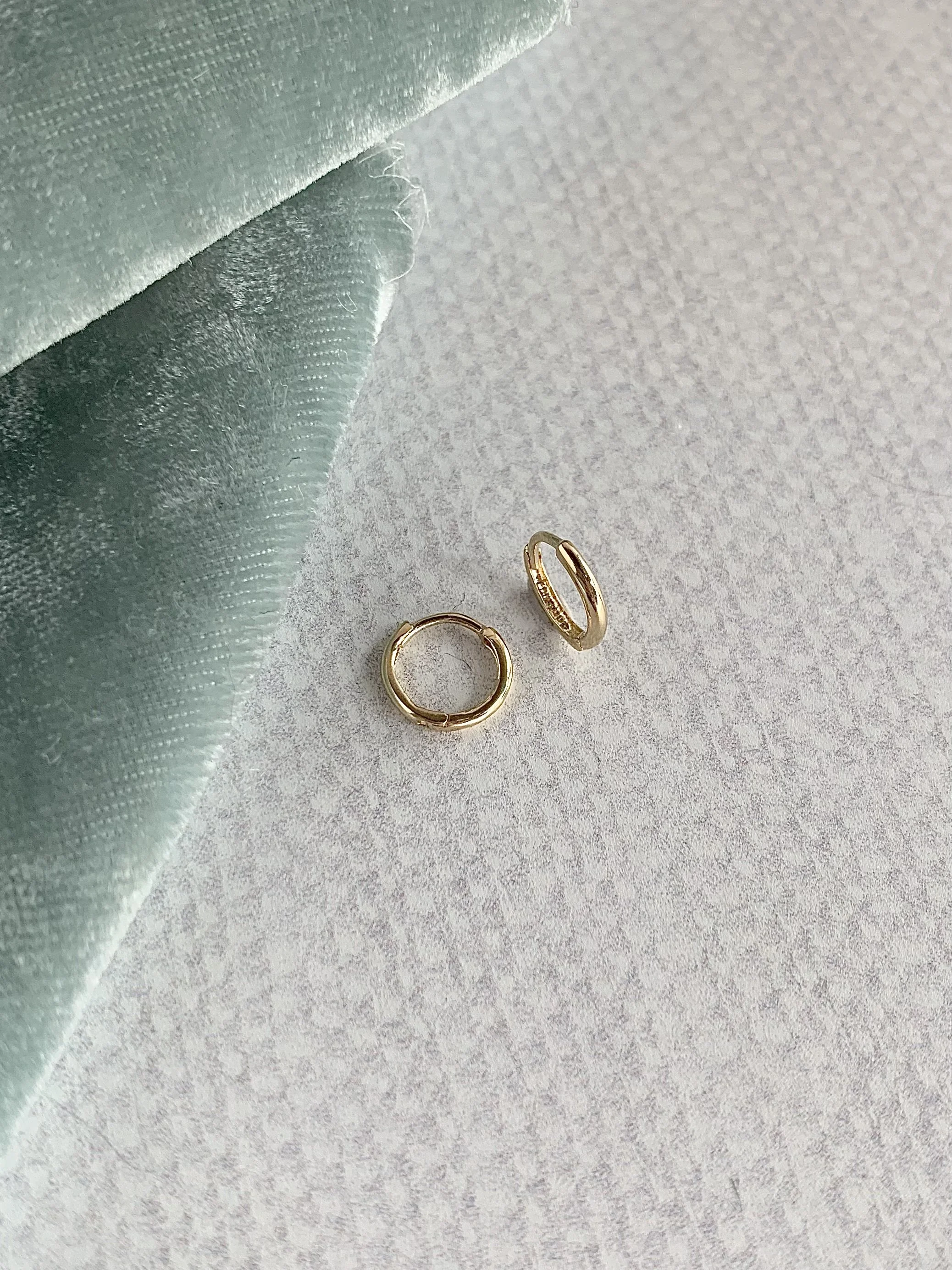 Everyday 14kYellow Gold Huggie Earrings