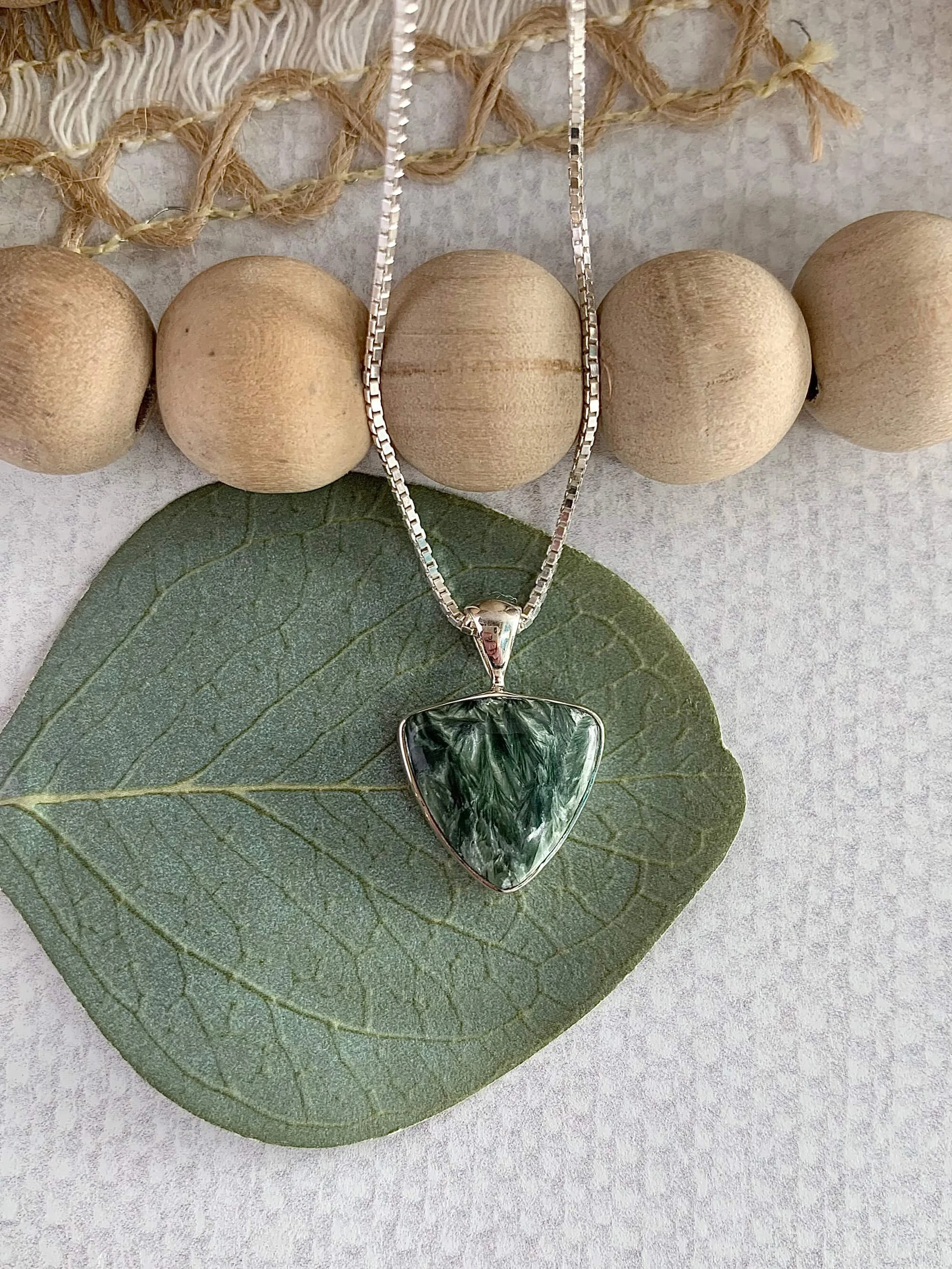 Seraphinite Silver Necklace New Mexico Jewelry Stores Ooh Aah Jewelry Albuquerque