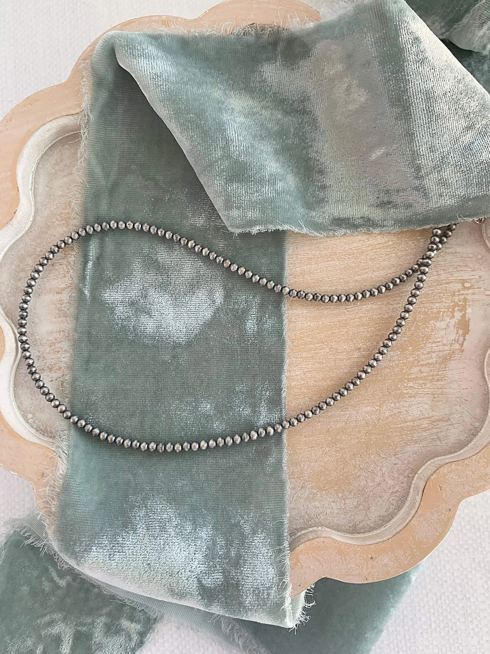 Dainty Navajo Pearl Necklace